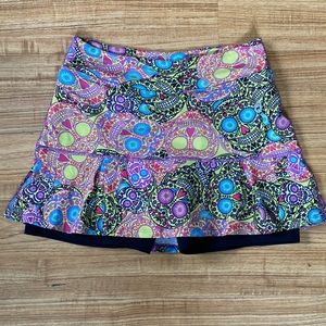 Dona Jo Sugar Skull Skort